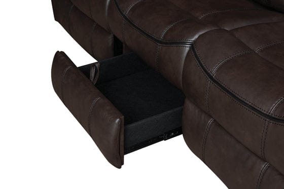 Sawyer Upholstered Tufted Living Room Set Cocoa Brown SKU: 602331-S2 coastmega