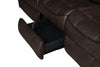 Sawyer Upholstered Tufted Living Room Set Cocoa Brown SKU: 602331-S2
