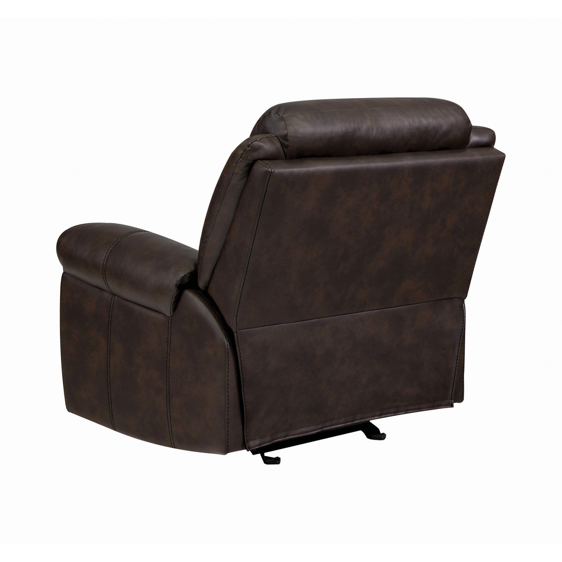 Sawyer Upholstered Glider Recliner Cocoa - 602333 coastmega