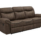 Sawyer Upholstered Tufted Living Room Set Macchiato Brown SKU: 602334-S2 coastmega