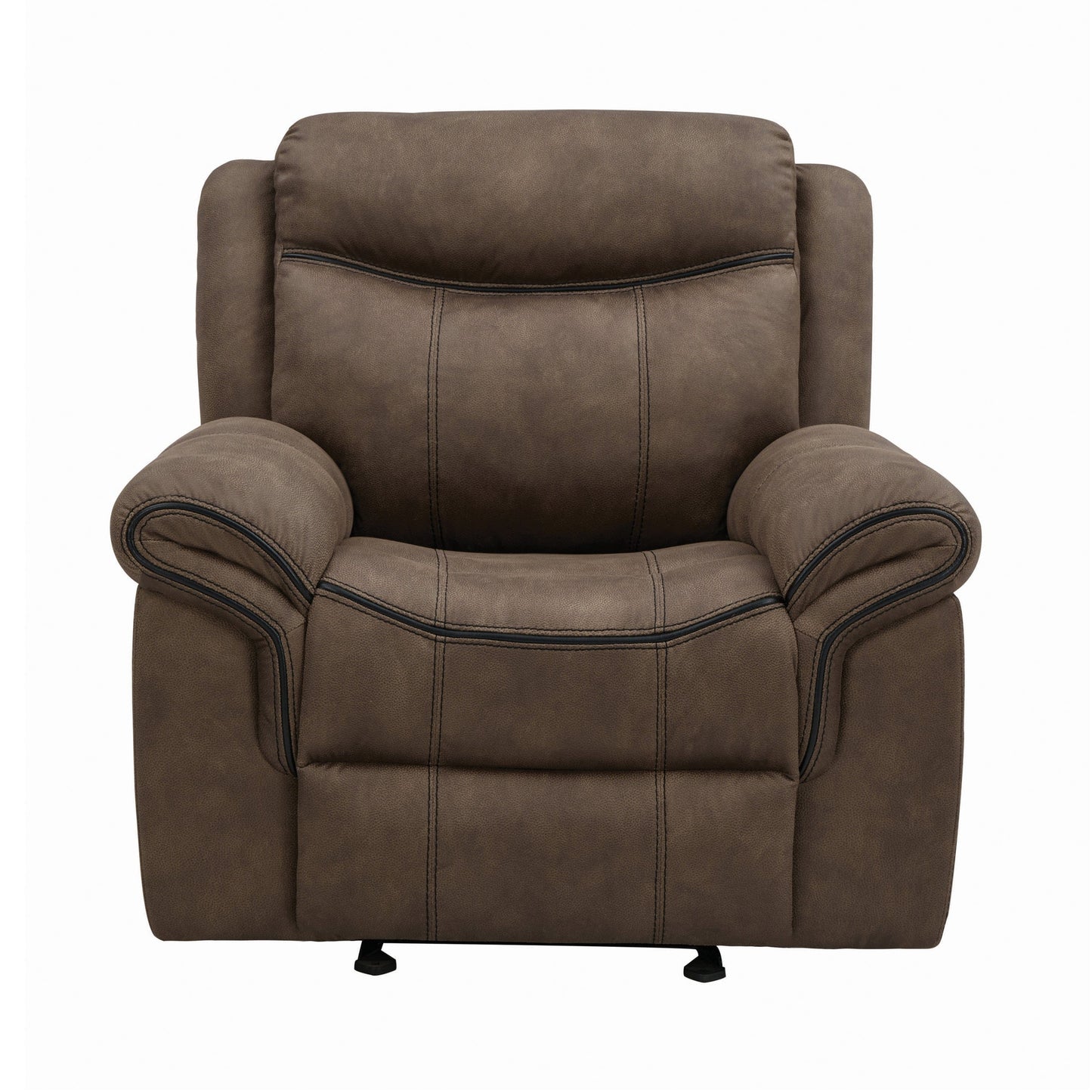 Sawyer Upholstered Glider Recliner Macchiato - SKU: 602336 coastmega