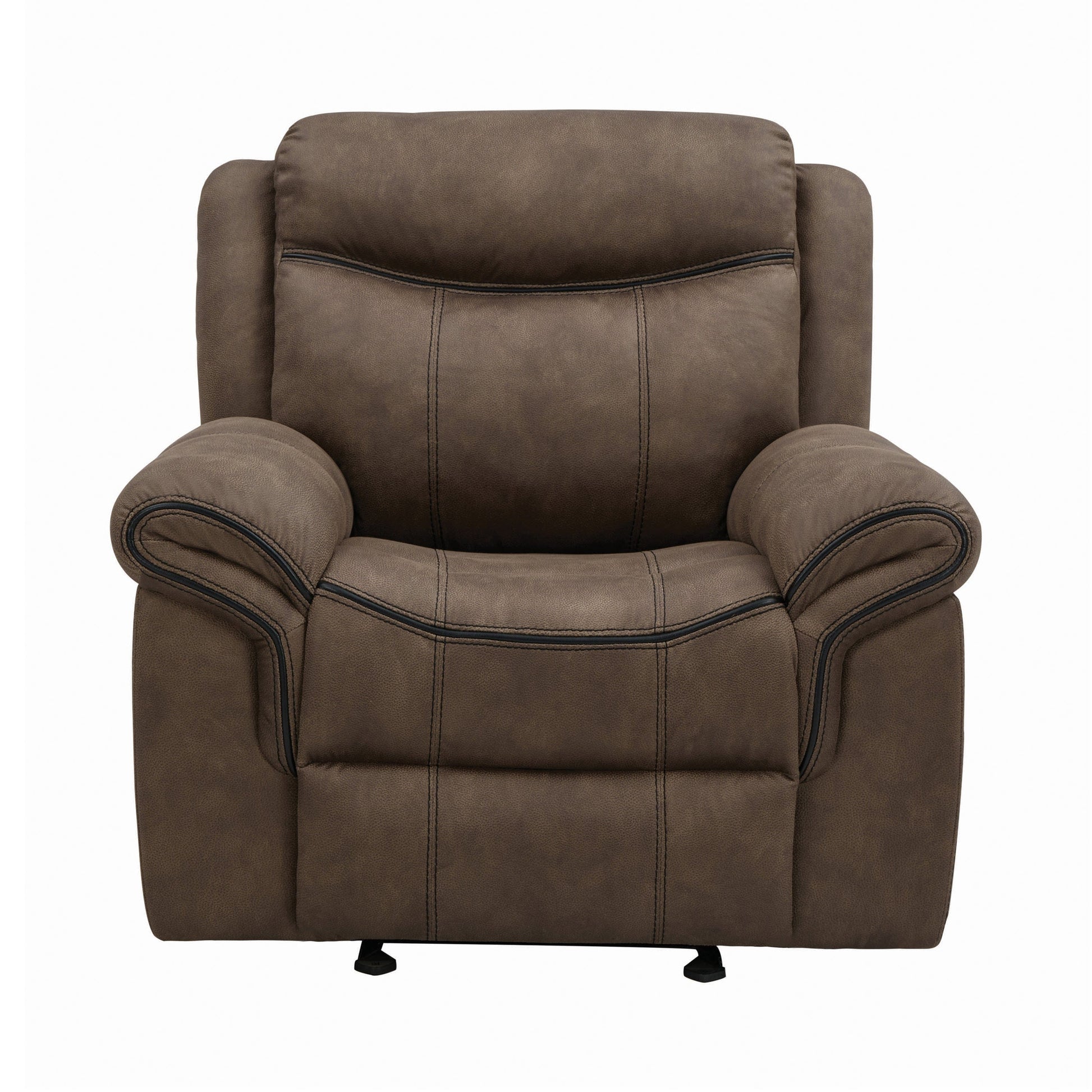 Sawyer Upholstered Glider Recliner Macchiato - SKU: 602336 coastmega