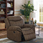 Sawyer Upholstered Glider Recliner Macchiato - SKU: 602336 coastmega