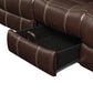 Myleene Upholstered Tufted Living Room Set Chestnut SKU: 603021-S2 coastmega