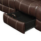 Myleene Upholstered Tufted Living Room Set Chestnut SKU: 603021-S2 coastmega