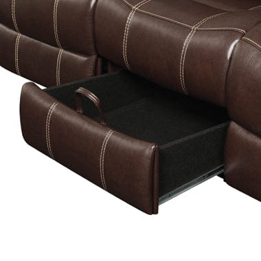 Myleene Upholstered Tufted Living Room Set Chestnut SKU: 603021-S2 coastmega