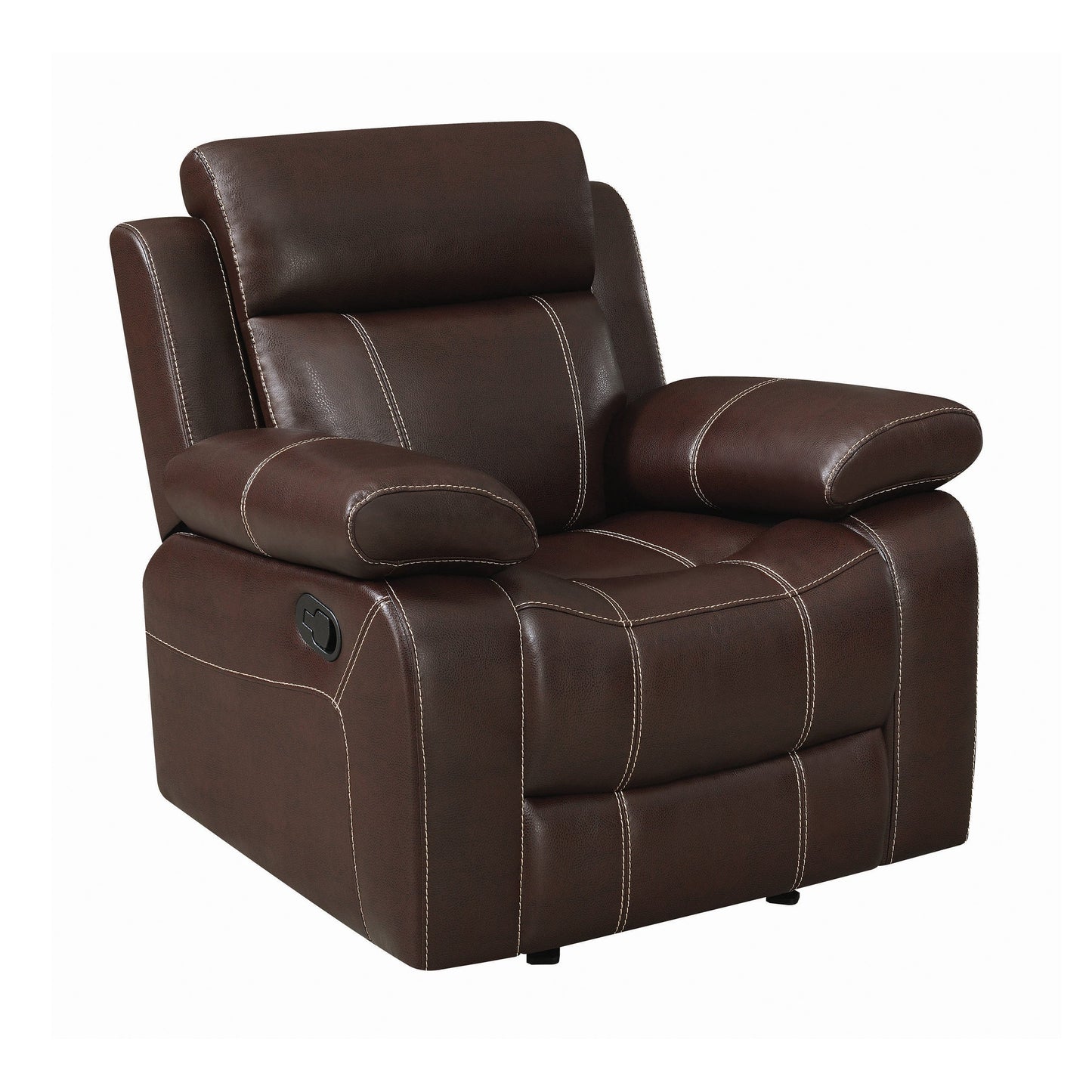 Myleene Pillow Top Arm Glider Recliner Chestnut Collection: Myleene SKU: 603023 coastmega