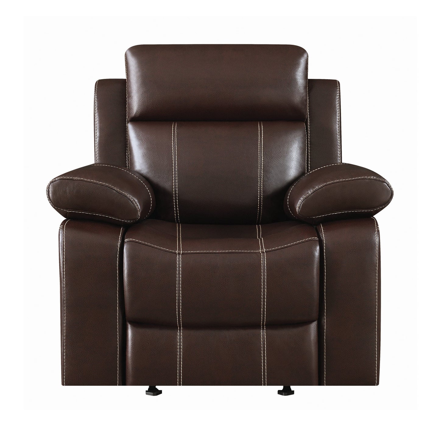 Myleene Pillow Top Arm Glider Recliner Chestnut Collection: Myleene SKU: 603023 coastmega