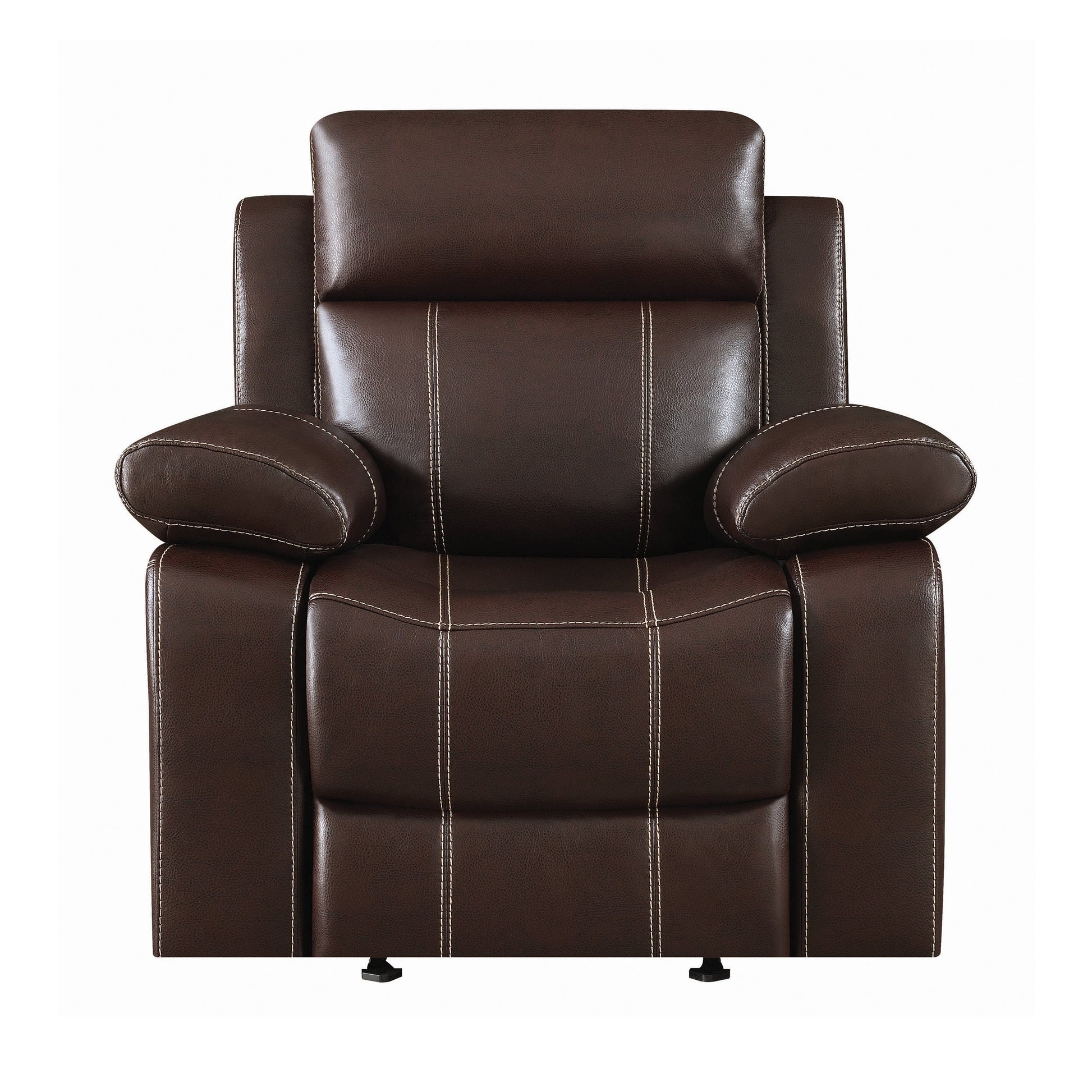 Myleene Pillow Top Arm Glider Recliner Chestnut Collection: Myleene SKU: 603023 coastmega