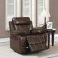 Myleene Pillow Top Arm Glider Recliner Chestnut Collection: Myleene SKU: 603023 coastmega