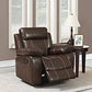 Myleene Pillow Top Arm Glider Recliner Chestnut Collection: Myleene SKU: 603023 coastmega