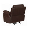 Myleene Pillow Top Arm Glider Recliner Chestnut Collection: Myleene SKU: 603023