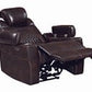 Korbach Upholstered Power^2 Recliner Espresso - SKU: 603413PP coastmega