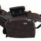Korbach Upholstered Power^2 Recliner Espresso - SKU: 603413PP coastmega