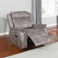 Lawrence Upholstered Tufted Back Glider Recliner SKU: 603503 coastmega