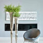 Upholstered Papasan Rocking Chair Silver And Chrome SKU: 605501 coastmega
