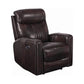 Cushion Back Power^3 Recliner Brown SKU: 608974PPP coastmega