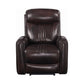 Cushion Back Power^3 Recliner Brown SKU: 608974PPP coastmega