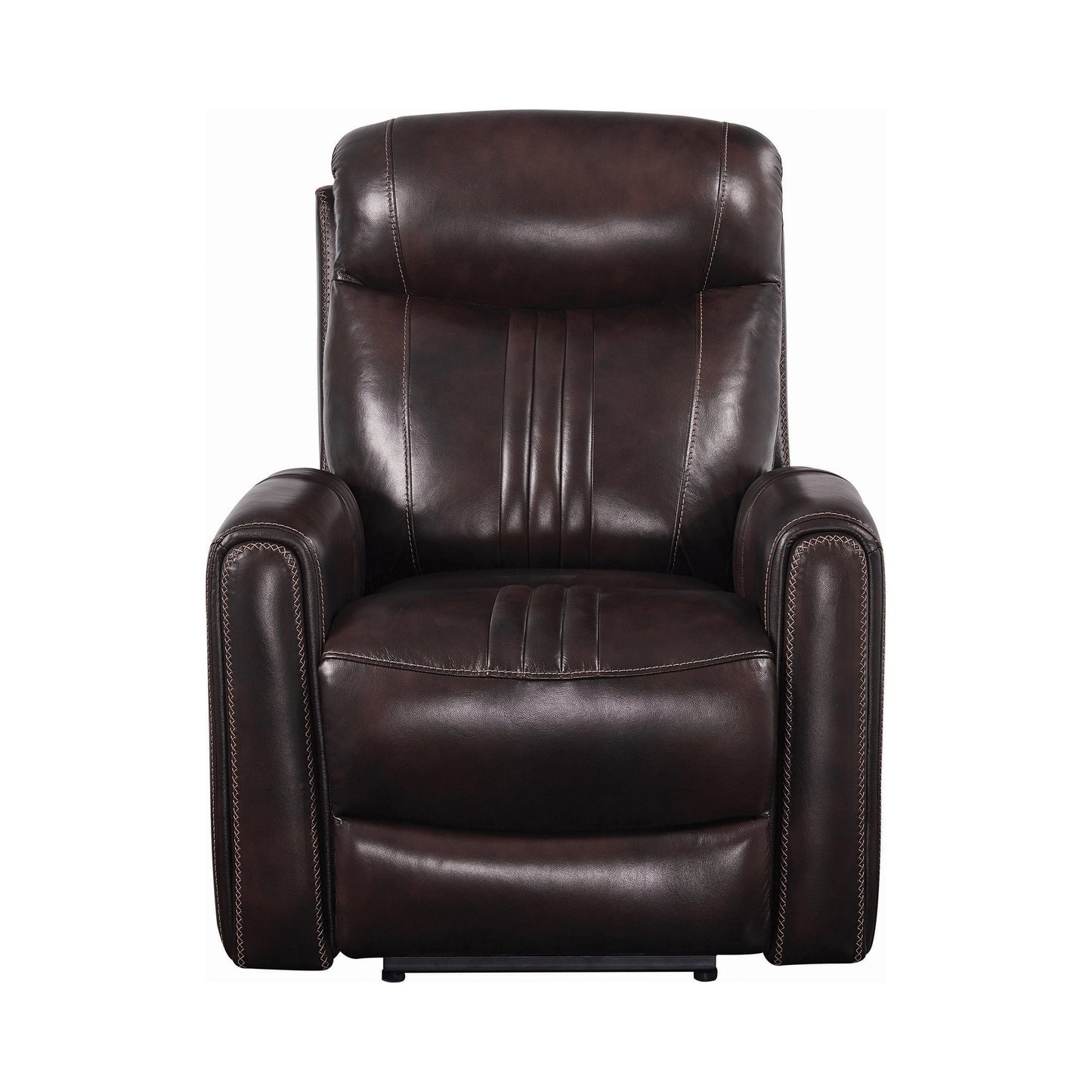 Cushion Back Power^3 Recliner Brown SKU: 608974PPP coastmega