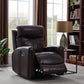 Cushion Back Power^3 Recliner Brown SKU: 608974PPP coastmega