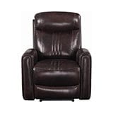 Cushion Back Power^3 Recliner Brown SKU: 608974PPP coastmega