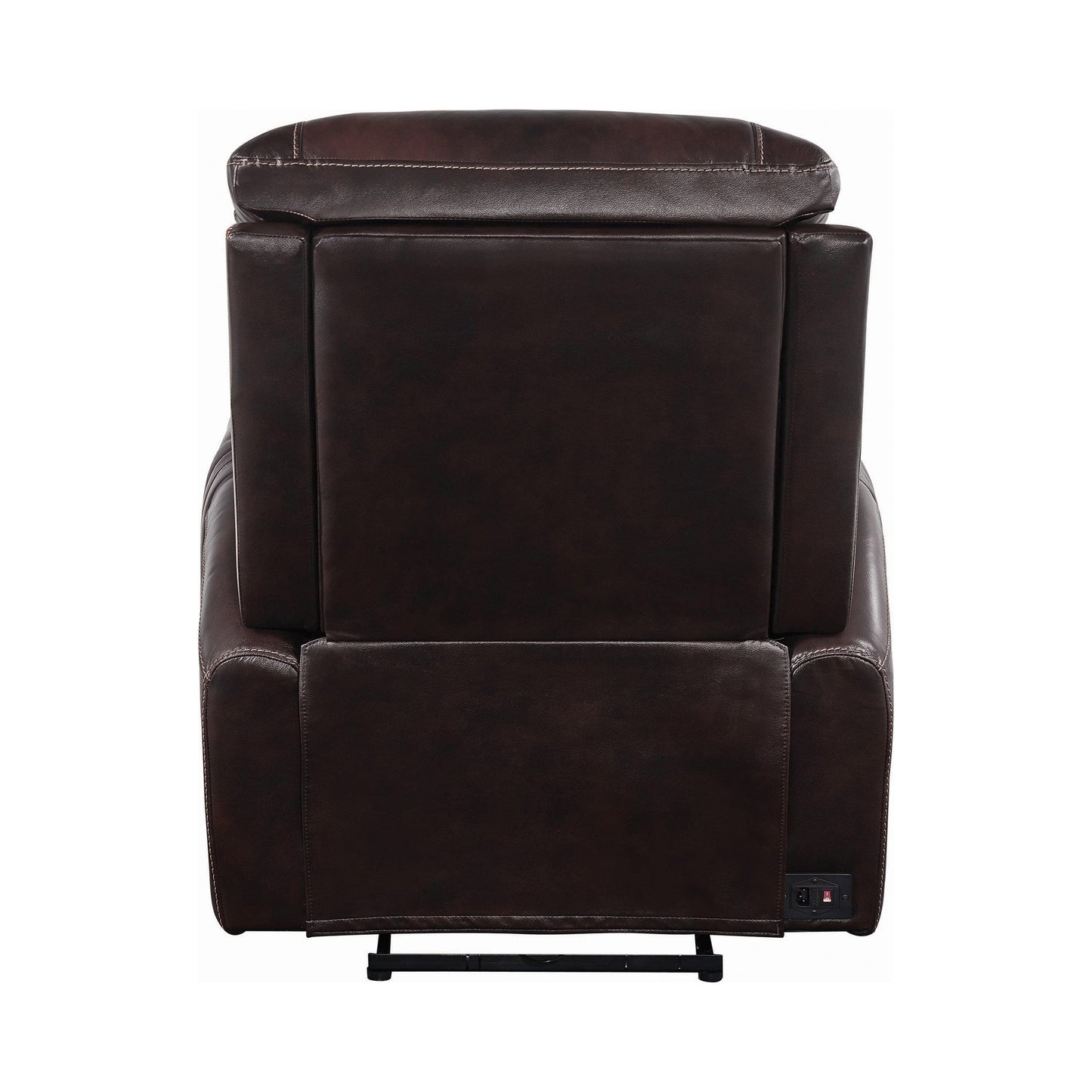 Cushion Back Power^3 Recliner Brown SKU: 608974PPP coastmega