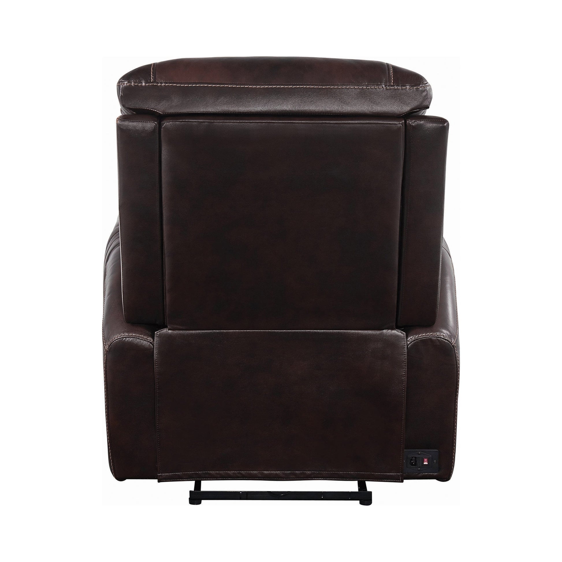 Cushion Back Power^3 Recliner Brown SKU: 608974PPP coastmega