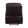 Cushion Back Power^3 Recliner Brown SKU: 608974PPP