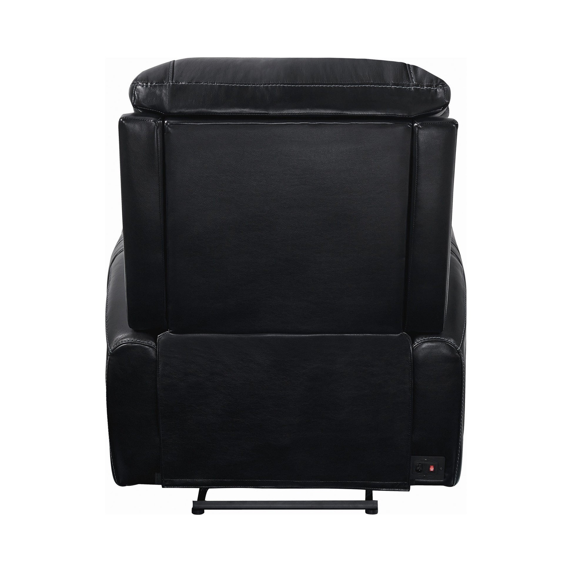 Cushion Back Power^3 Recliner Black SKU: 608975PPP coastmega