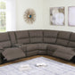 Variel 6-Piece Modular Motion Sectional Taupe Collection: Variel SKU: 608980 coastmega