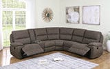 Variel 6-Piece Modular Motion Sectional Taupe Collection: Variel SKU: 608980 coastmega
