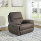 Variel Glider Recliner Taupe Collection: Variel SKU: 608983 coastmega