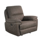 Variel Glider Recliner Taupe Collection: Variel SKU: 608983 coastmega