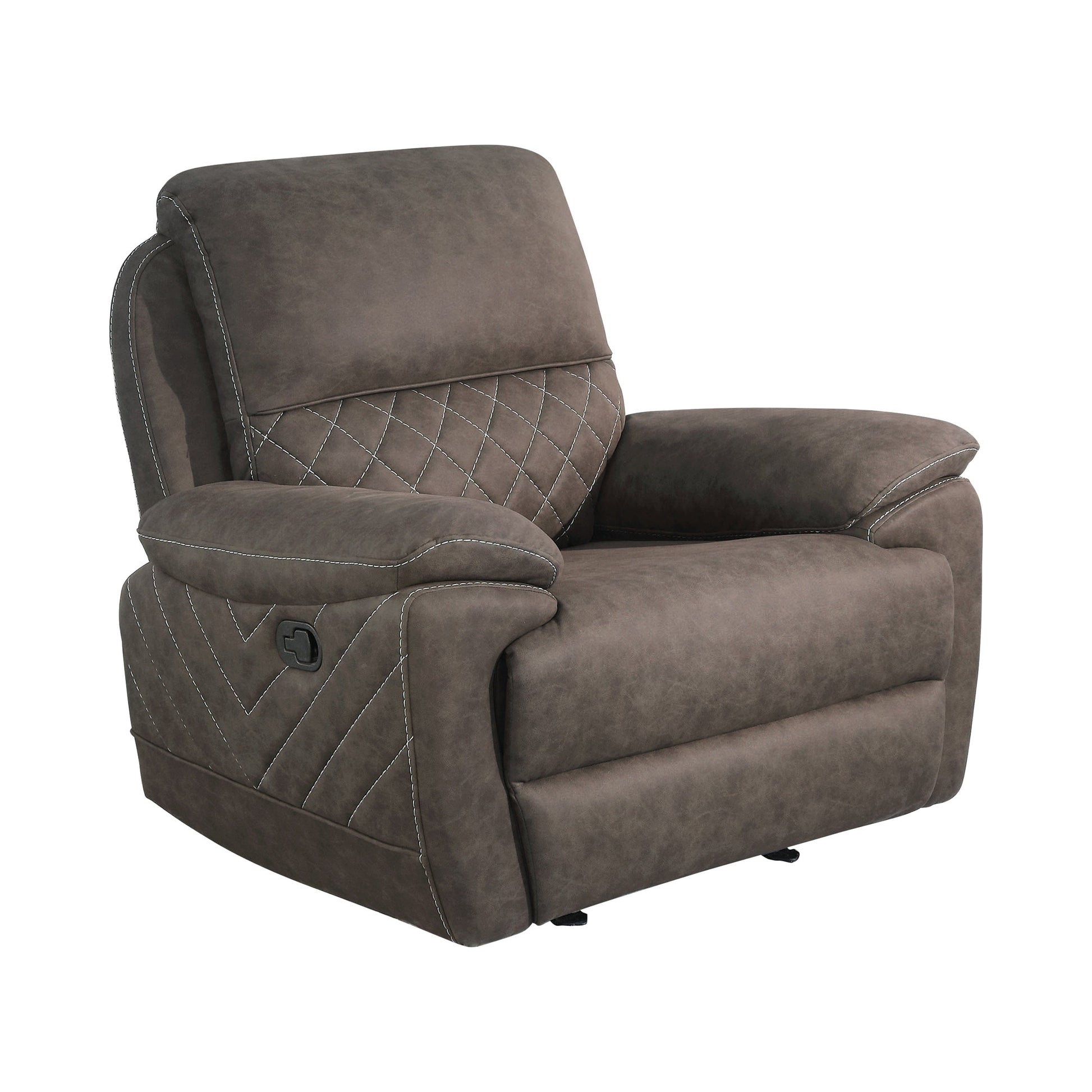 Variel Glider Recliner Taupe Collection: Variel SKU: 608983 coastmega