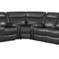 Shallowford 3-Piece Upholstered Power^2 Sectional Hand Rubbed Charcoal SKU: 609320PPI coastmega