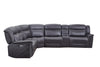 Bluefield 6-Piece Modular Motion Sectional Charcoal SKU: 609360