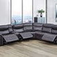 Bluefield 6-Piece Modular Motion Sectional Charcoal SKU: 609360 coastmega