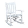 Slat Back Youth Rocking Chair White - 609450