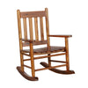 Slat Back Youth Rocking Chair Golden Brown - 609452