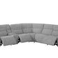 Wagner 6-Piece Modular Power^2 Sectional Light Grey SKU: 609510PP coastmega