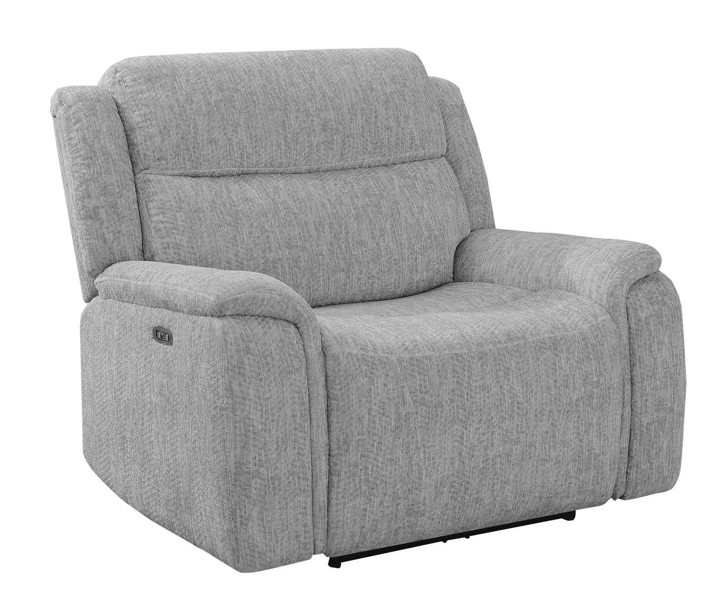 Wagner Power^2 Recliner With Power Headrest Light Grey SKU: 609513PP coastmega