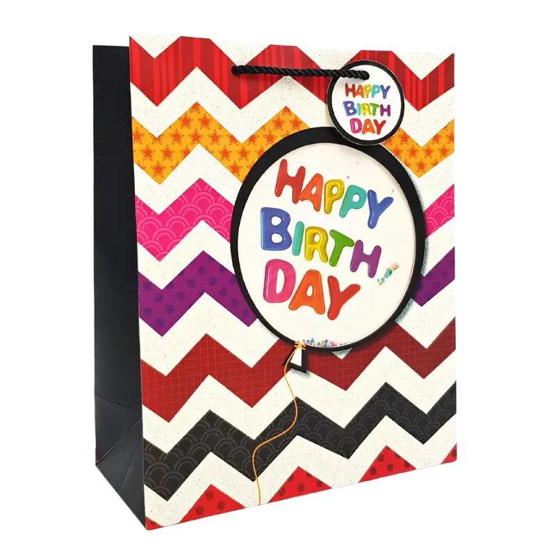 Gift Bag (3XL) for Birthdays, Graduations, Baby Showers, Father's Day and Much More - Designed to suit simple yet stylish needs, this gift bag is perfect for giving books, or larger items - 82064614890 Pie's Variety Store