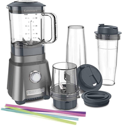 Hurricane Compact Juicing Blender (Gunmetal) Cuisinart - CU-CPB-380 Pie's Variety Store