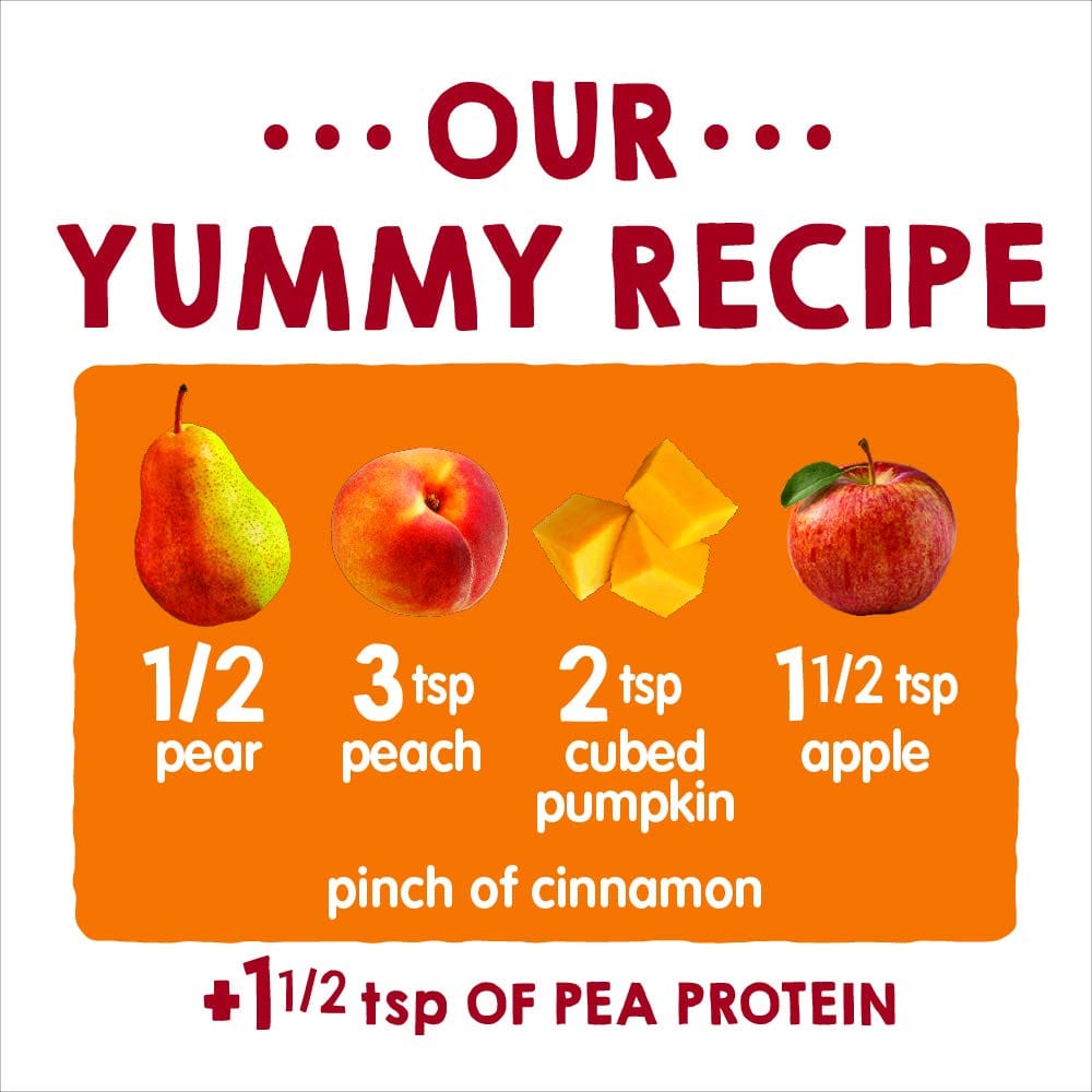 Happy Tot Organics Pears, Peaches, Pumpkin & Apples + Cinnamon/Apples, Guavas & Beets Toddler Pouch 113G 4oz  a yummy snack with the extra nutrition that your tot needs-81957301172 Hannah's Variety Store