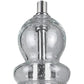 Westinghouse One-Light Indoor Mini Pendant Brushed Nickel Finish with Hand Blown Clear Seeded Glass - 6100700 MES