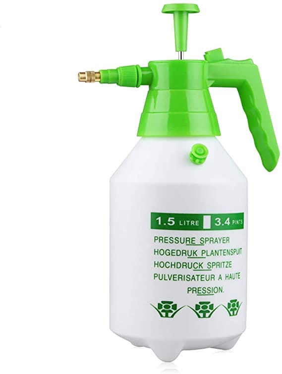 G-WORKX 2 Liter Hand Held Pump Pressurized Sprayer, Ideal for Garden And Lawn Care, Automotive, Indoor or Outdoor Sprayer Applications - KGHS02