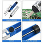 Metal Desoldering Pump, Solder Sucker - Desoldering Vacuum Pump Solder Remover The solder sucker can be used for broad place, which the solder wick can be used for small-50B410 Hannah's Variety Store