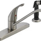 Peerless Classic Single Handle Kitchen Faucet, Stainless- P115LF-SS MEGA