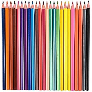 Sargent Art Color Pencils, Assorted Colors, Box of 24 - Durable for school or home use, pencils - 22-7224