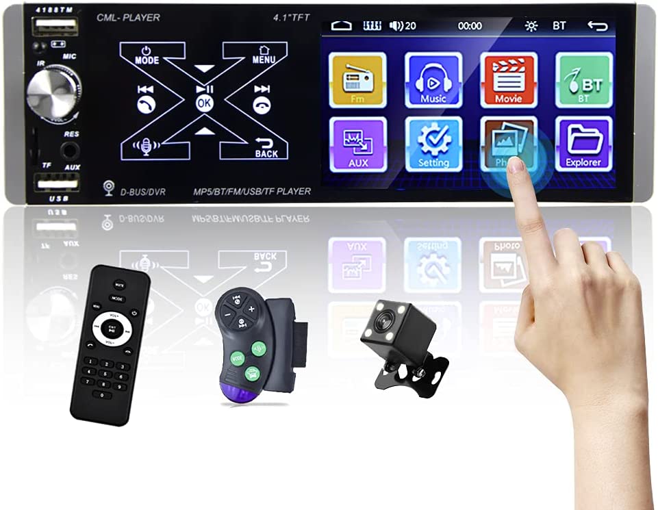 CAR SMART AI VOICE PLAYER  The panel is made of raw materials, which is tough and durable, and the appearance is comfortable. The hardware uses thickened heat sinks, which dissipates heat quickly and is beautiful in design-CML-PLAY10 Hannah's Variety Store